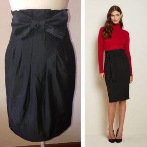 NWT French Connection High-Waisted Paper Bag Skirt